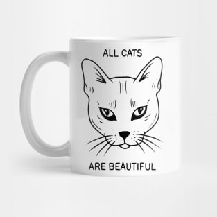 All Cats Are Beautiful Mug